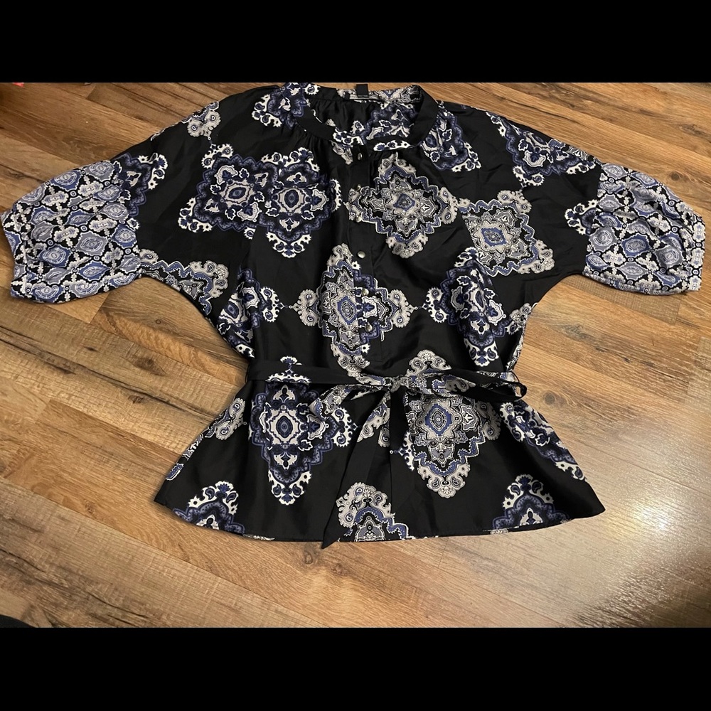 Banana Republic Wrap Around Blouse